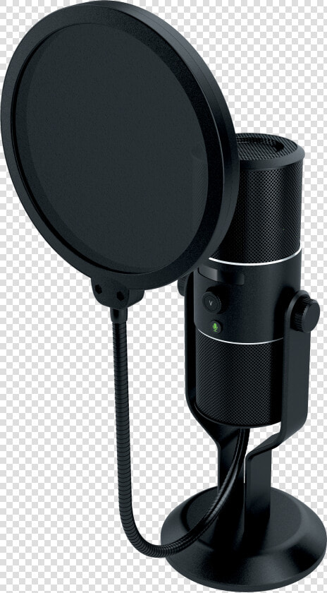 Recording Microphone Png   Razer Seiren X Pop Filter  Transparent PngTransparent PNG