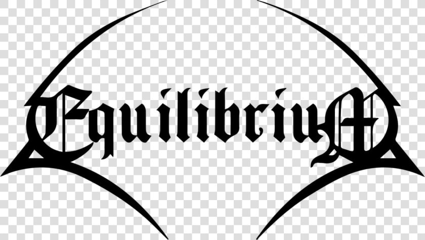 Equilibrium Band Logo   Old English Letters M  HD Png DownloadTransparent PNG