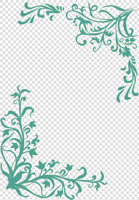 Border Undangan Bingkai Undangan Pernikahan   Floral Frame  HD Png DownloadTransparent PNG