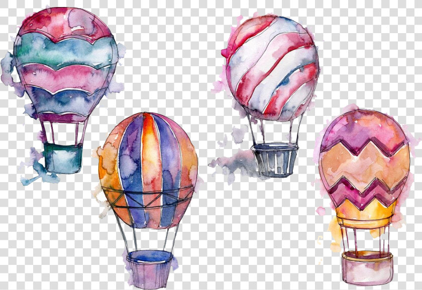 Hot Air Balloon Png Picture   Watercolor Hot Air Balloon Png  Transparent PngTransparent PNG