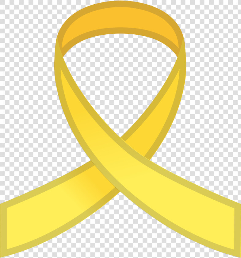 Reminder Ribbon Icon   Yellow Ribbon Emoji  HD Png DownloadTransparent PNG