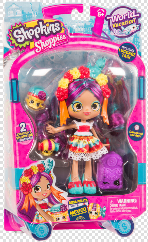 56556 56559 Spkds5 W3 Usa Mexico Rosapinata R Fep   Mexico Shopkins  HD Png DownloadTransparent PNG