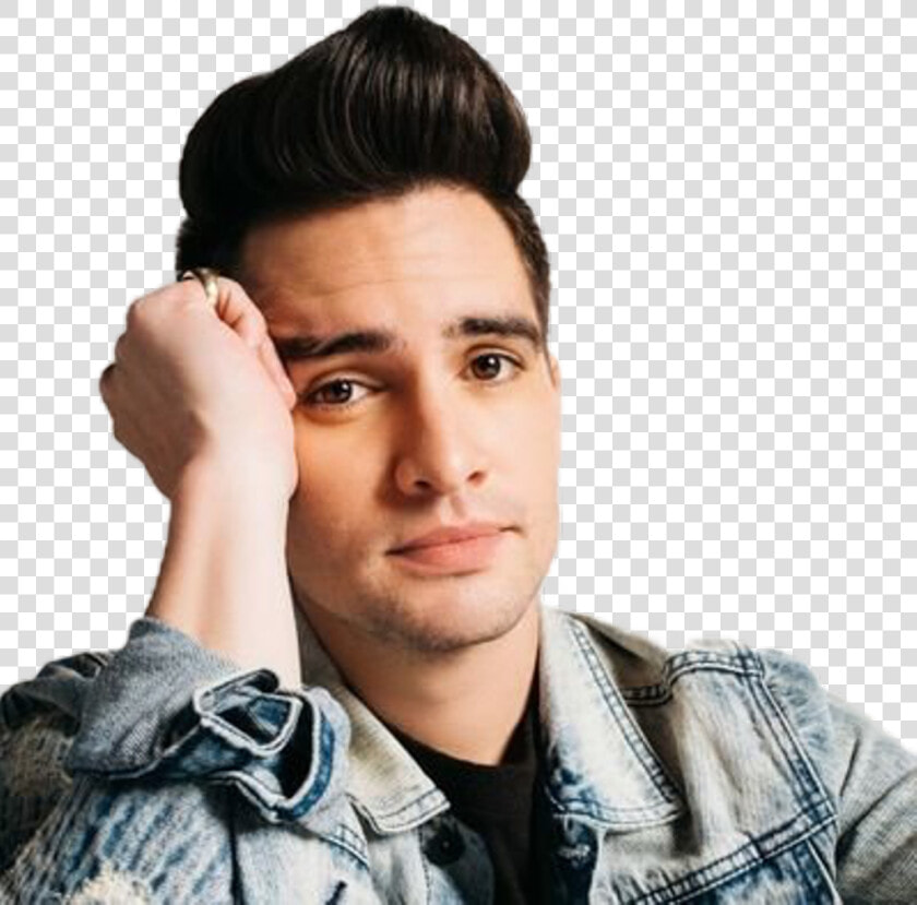 Brendonurie Brendon Urie Freetoedit Remixme Remixit   Brendon Urie Denim Jacket  HD Png DownloadTransparent PNG