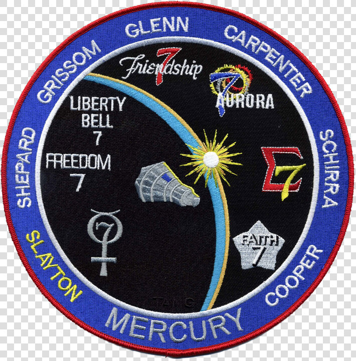 Mercury Commemorative Back patch   Project Mercury  HD Png DownloadTransparent PNG