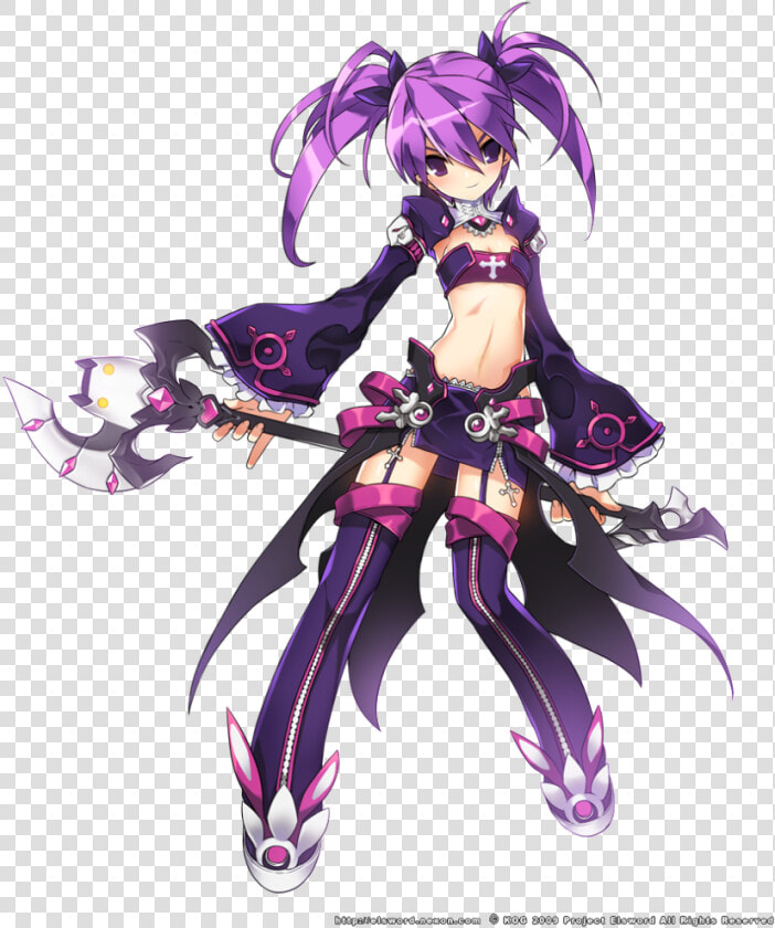 Transparent Hitagi Senjougahara Png   Elsword Aisha Void Princess  Png DownloadTransparent PNG