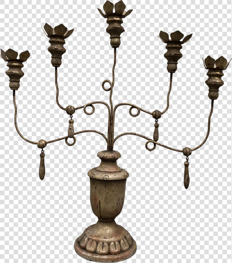 Gothic Candles Png Candelabra   Brass  Transparent PngTransparent PNG