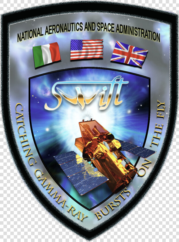 Swift Gamma ray Burst Mission Patch   Nasa Logo Mission Patch  HD Png DownloadTransparent PNG