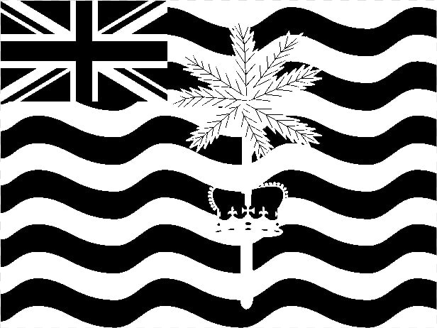 Flag Of British Indian Ocean Territory Logo Black And   Ingiliz Kültür  HD Png DownloadTransparent PNG