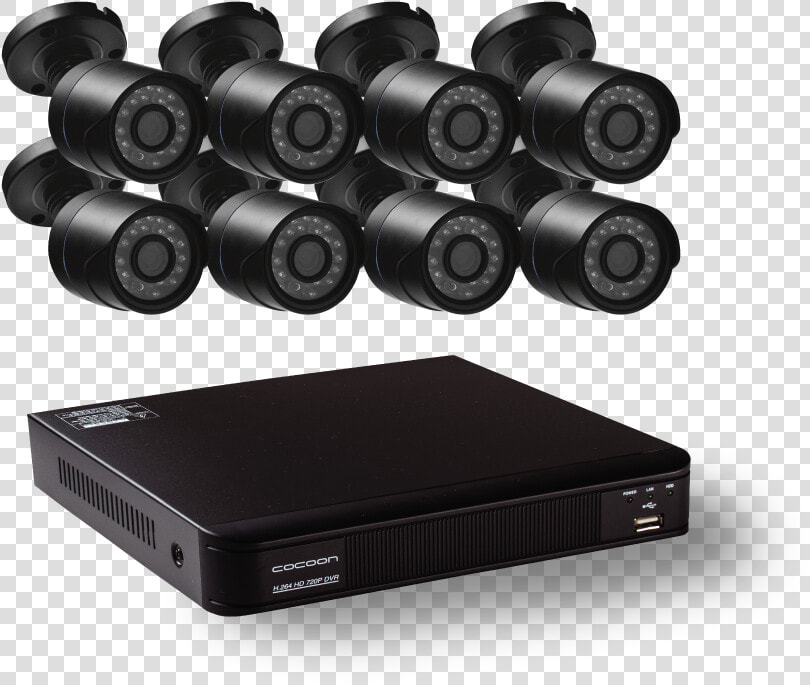 Cocoon 8 Camera Security System Manual  HD Png DownloadTransparent PNG