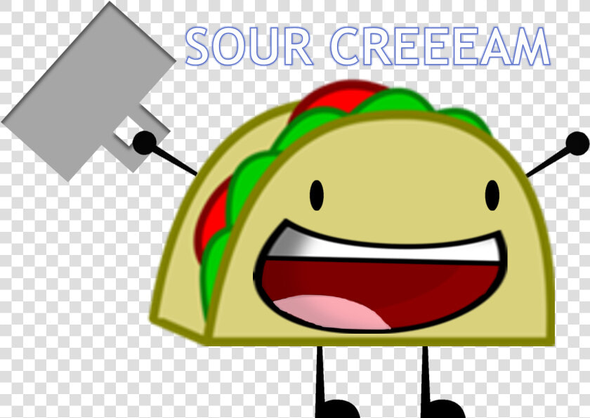 Taco Clipart Object Shows   Inanimate Insanity Bfdi Taco  HD Png DownloadTransparent PNG