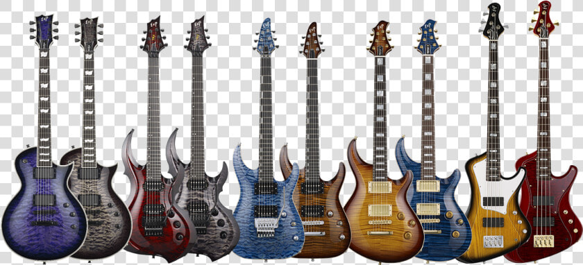 Original   All Esp Guitar Models  HD Png DownloadTransparent PNG