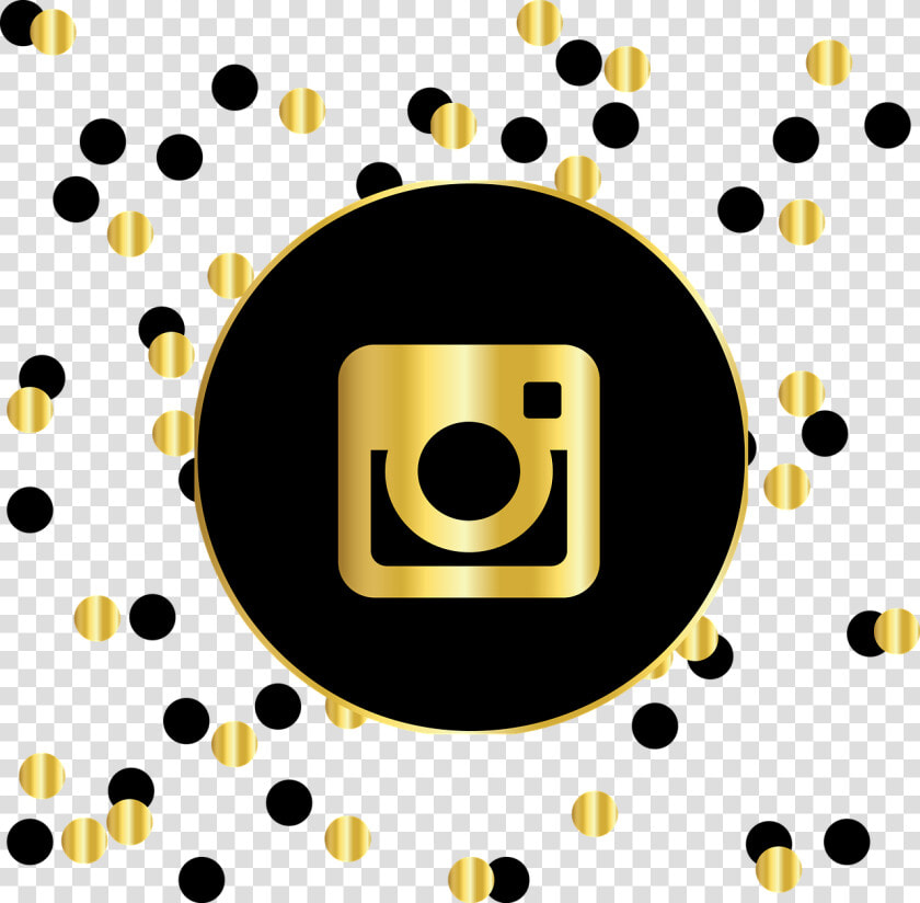 Pinterest  Social Media  Icons  Website  Symbol  Circle   Black And Gold Instagram Icon  HD Png DownloadTransparent PNG