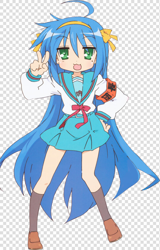 Lucky Star Background Png   Lucky Star Konata Haruhi  Transparent PngTransparent PNG