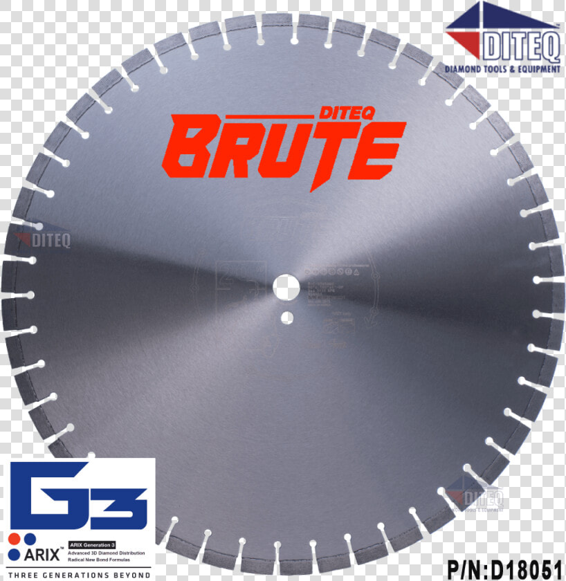 C 63axbrh Brute Pro Concrete Blades   Diamond Blade  HD Png DownloadTransparent PNG