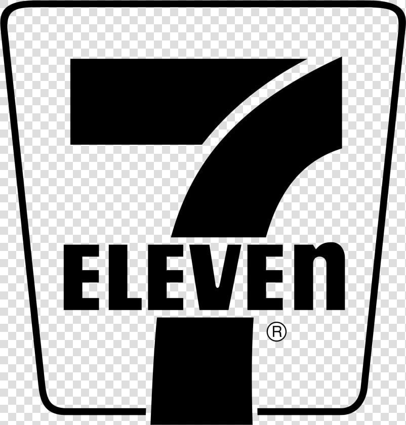 7 Eleven Logo Png Transparent   7 Eleven Black And White  Png DownloadTransparent PNG