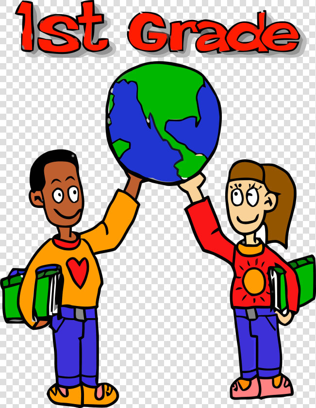 First Grade World Kids Carry Clipart Png   Grade 5 Student Cartoon  Transparent PngTransparent PNG