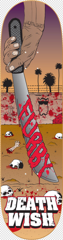 Machete Furby   Skateboard Deck  HD Png DownloadTransparent PNG