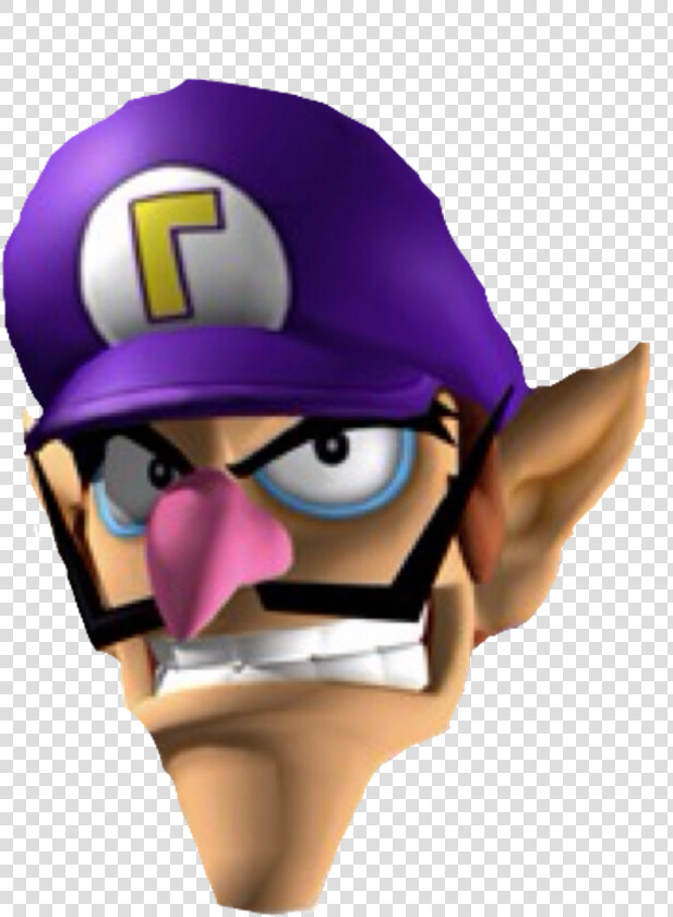 Download Waluigi Sticker   Waluigi Head Png  Transparent PngTransparent PNG