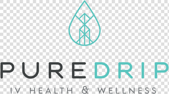 Pure Drip Iv Health  amp  Wellness Vitamin Therapy Meyers   Iv Hydration Therapy Logo  HD Png DownloadTransparent PNG