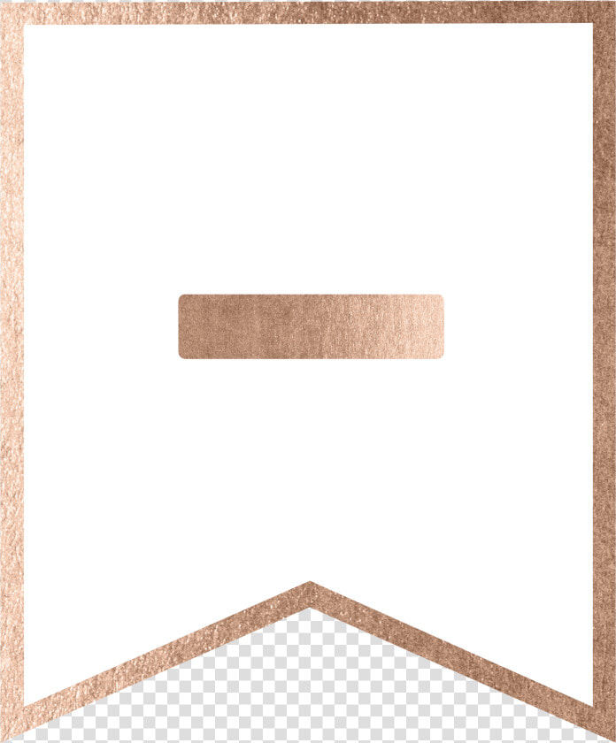 Rose Gold Banner Template Free Printable   Letter H Rose Gold  HD Png DownloadTransparent PNG