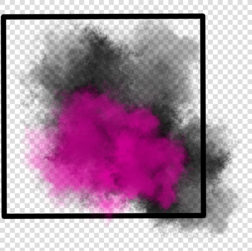  ftestickers  frame  borders  smoke  colorful  HD Png DownloadTransparent PNG