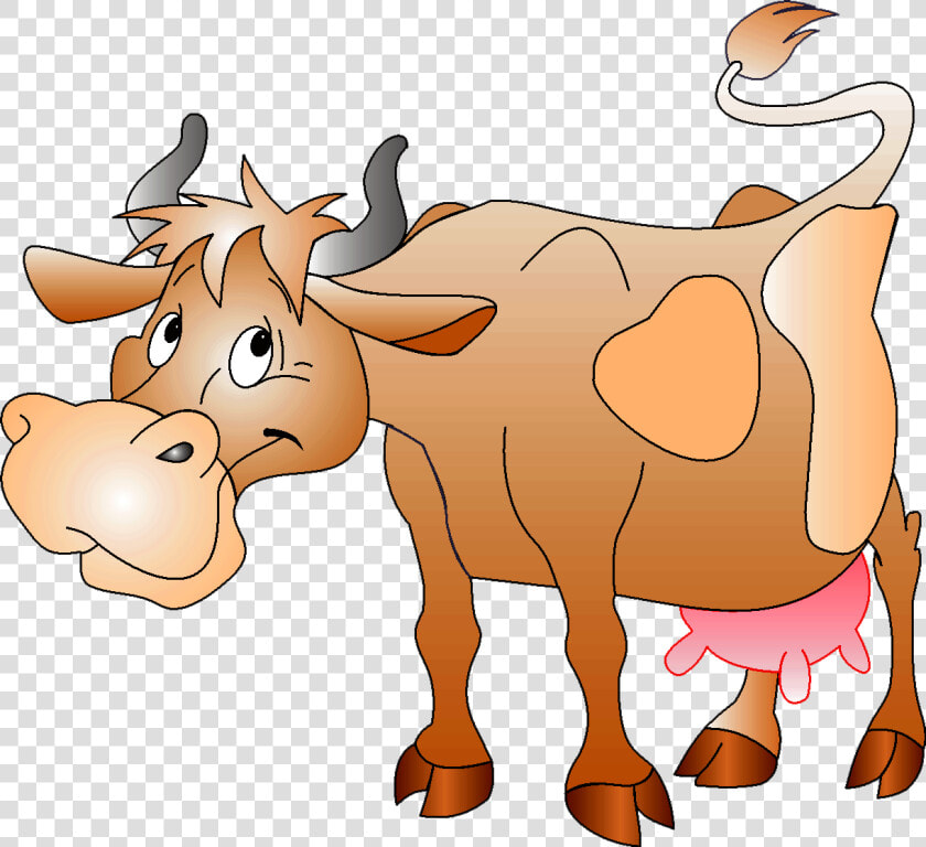 Farm Animals Clipart Funny Cow   Funny Animals Clipart Png Transparent  Png DownloadTransparent PNG