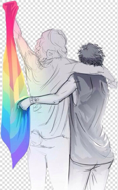 Larry  Larry Stylinson  And Harry Styles Image   Larry Stylinson Pride Flag  HD Png DownloadTransparent PNG