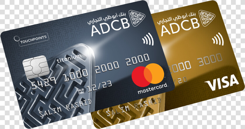 Tp Titaniumgold   Adcb Credit Card  HD Png DownloadTransparent PNG