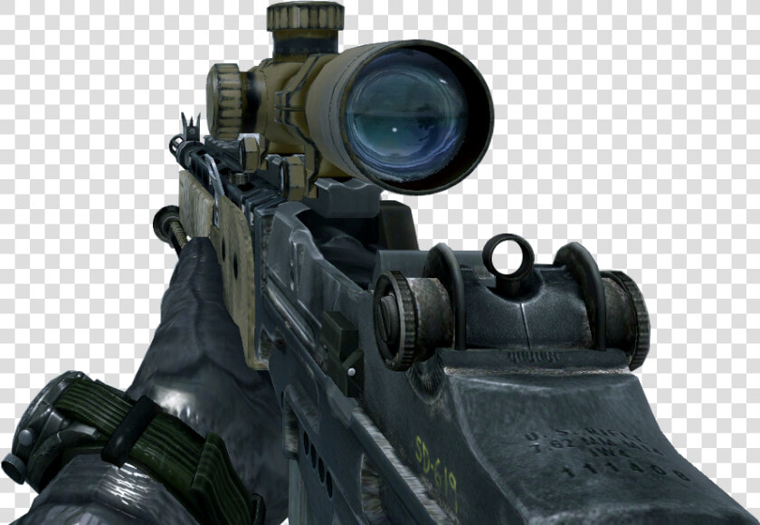 View Samegoogleiqdbsaucenao M14 Ebr Scoped Mw2     Call Of Duty M14 Ebr  HD Png DownloadTransparent PNG