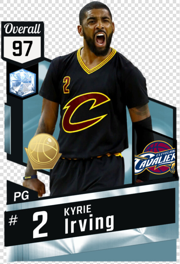 Kyrie Irving Myteam Diamond Card   Jr Smith Nba 2k17  HD Png DownloadTransparent PNG