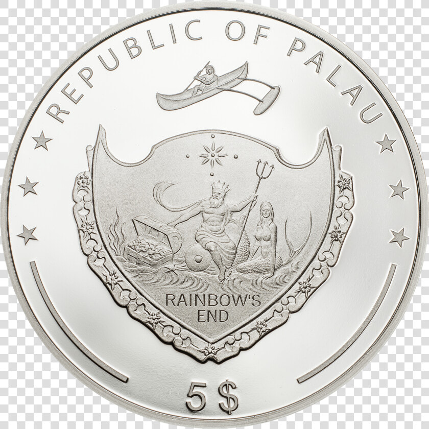 Palau   2019   5 Dollars   Ounce Of Luck 2019 Four  HD Png DownloadTransparent PNG