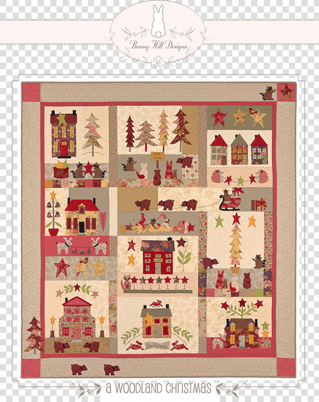 Christmas Patchwork Quilt Kit  HD Png DownloadTransparent PNG