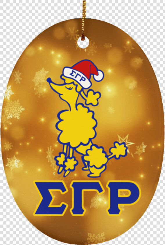 Sigma Gamma Rho Oval Ornaments  HD Png DownloadTransparent PNG