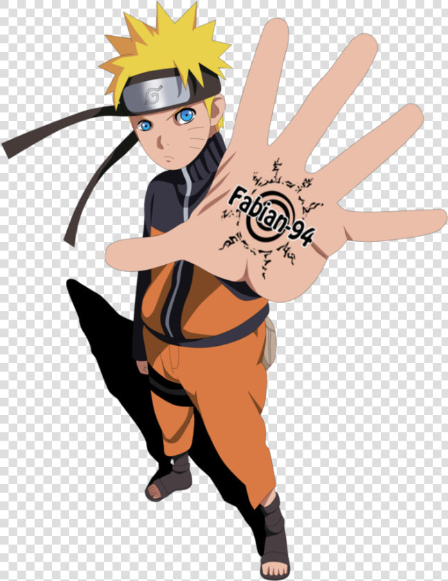 Naruto Uzumaki By Fabiansm On Deviantart Vector Transparent   Transparent Transparent Background Naruto Png  Png DownloadTransparent PNG