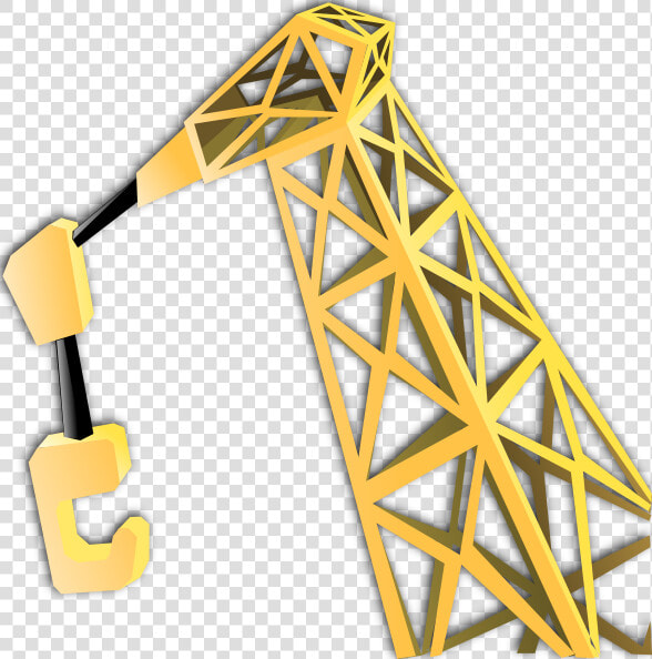 Equipment Crane Svg Clip Arts   Constructions Clipart Png  Transparent PngTransparent PNG