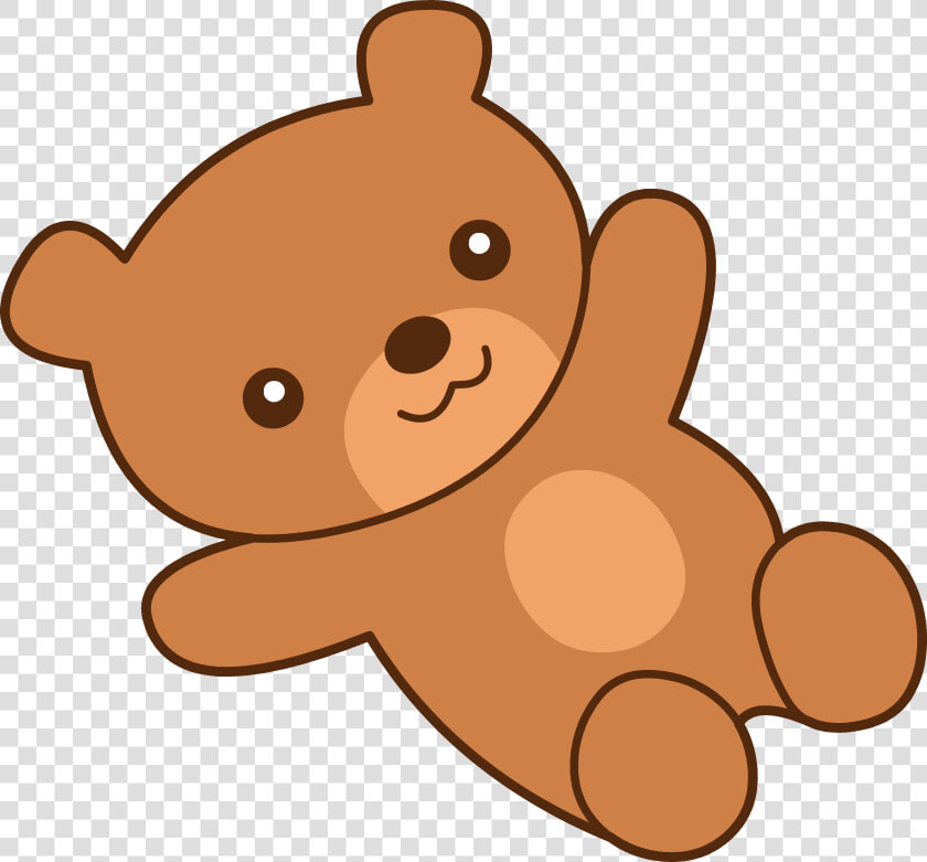 Baby Anime Cliparts   Cute Cartoon Teddy Bear  HD Png DownloadTransparent PNG