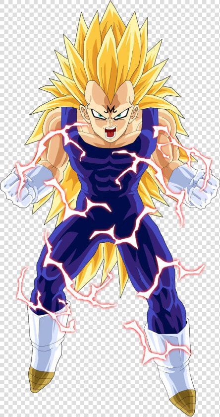 Majin Vegeta Ssj3   Dragon Ball Majin Vegeta Ssj3  HD Png DownloadTransparent PNG