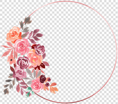 Frame  Watercolor Flower  Watercolor   Artificial Flower  HD Png DownloadTransparent PNG