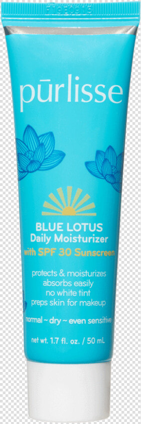 Purlisse Blue Lotus Essential Daily Moisturizer Spf  HD Png DownloadTransparent PNG