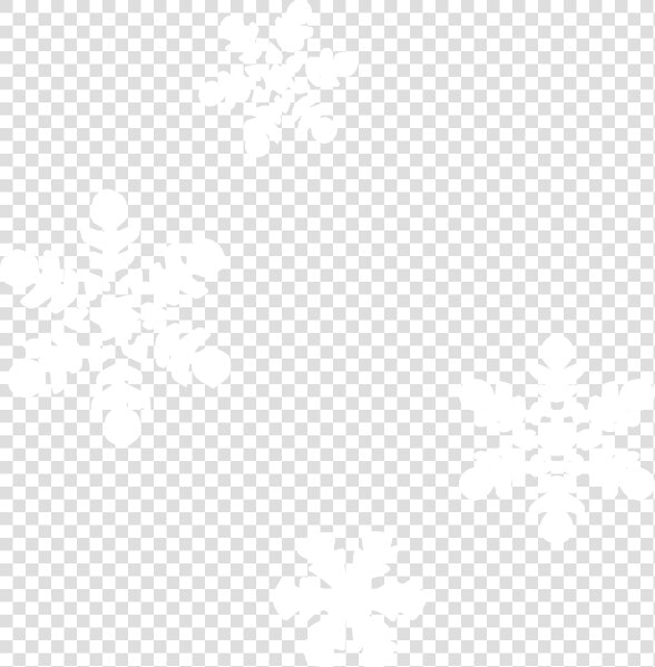 Snowflakes White Clip Art At Clker   White Snowflake Clear Background  HD Png DownloadTransparent PNG