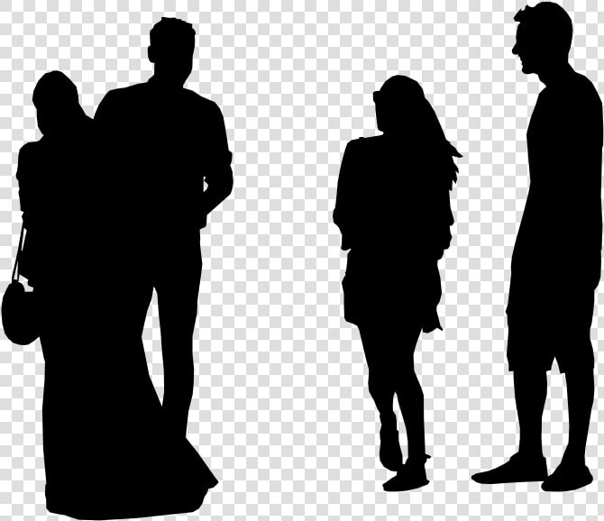 Clip Art Black People Png   Architecture People Silhouette Png  Transparent PngTransparent PNG