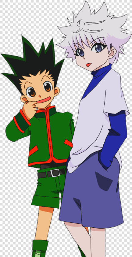 Hunter X Hunter Gon And Killua Render   Png Download  Transparent PngTransparent PNG