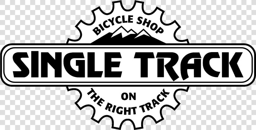 Single Track Bicycle Shop   Bike Shop Logo Png  Transparent PngTransparent PNG