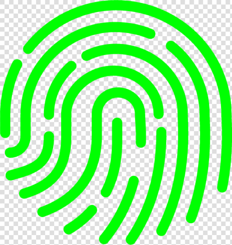 Fingerprints Icon Green   Fingerprint Transparent Png  Png DownloadTransparent PNG