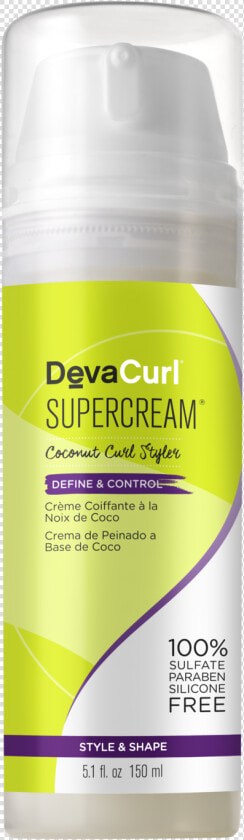 Devacurl Supercream Coconut Curl Styler  HD Png DownloadTransparent PNG