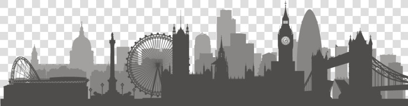 Nottingham Skyline Silhouette   London Skyline Png  Transparent PngTransparent PNG