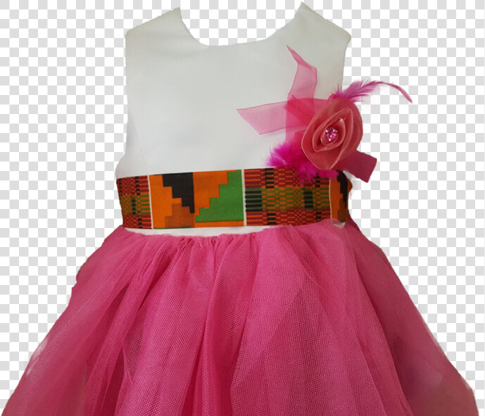 Novarena Kente Ankara African Print Girls Hot Pink   Costume  HD Png DownloadTransparent PNG