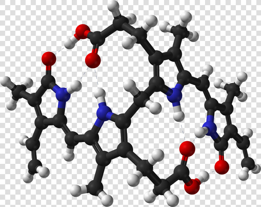 Bilirubin From Xtal 1978 3d Balls   Bilirubin Meaning In Urdu  HD Png DownloadTransparent PNG