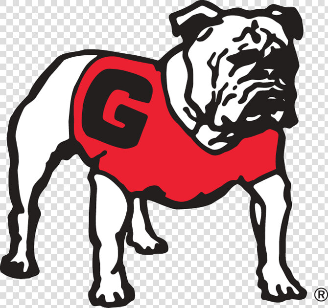 Georgia Bulldog Football Logo Free Best On Transparent   Georgia Bulldogs Uga Logo  HD Png DownloadTransparent PNG