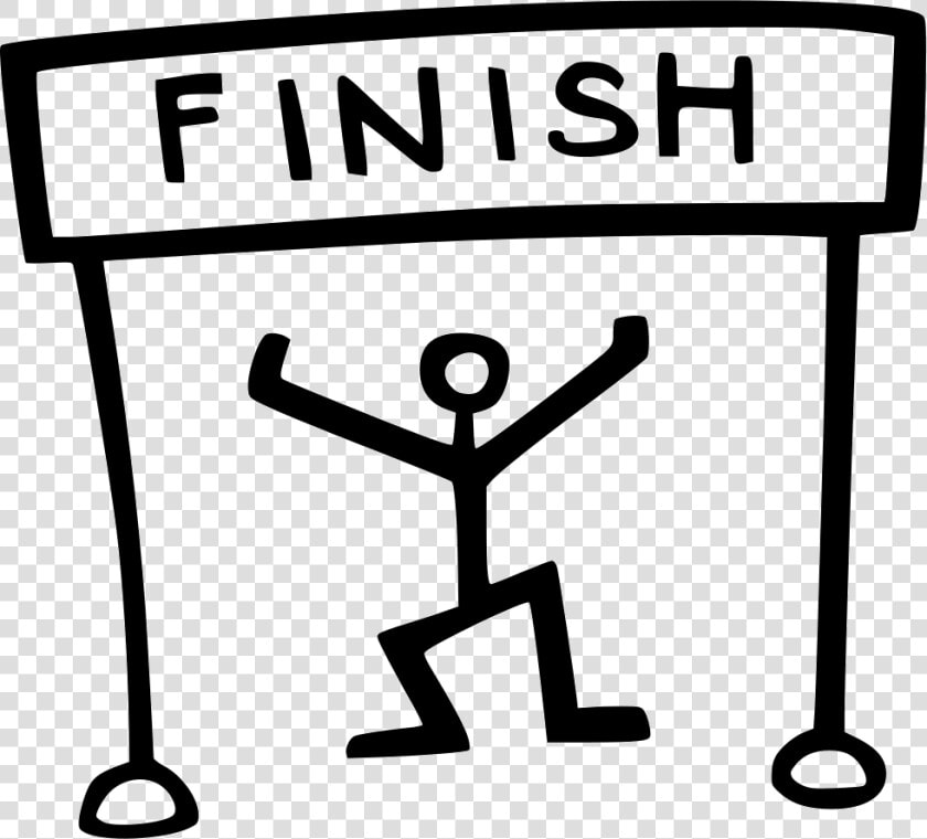 Finish Line Runner   Transparent Finish Line Clipart  HD Png DownloadTransparent PNG